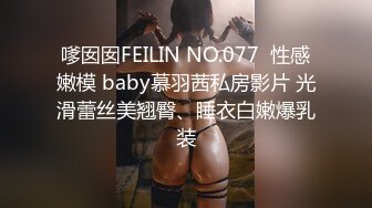 嗲囡囡FEILIN NO.077  性感嫩模 baby慕羽茜私房影片 光滑蕾丝美翘臀、睡衣白嫩爆乳装