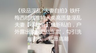 《极品淫乱?夫妻自拍》铁杆梅西粉丝推特人类高质量淫乱夫妻【小鲸鱼】最新私拍，户外露出放尿野战车震，勾引洗车老头，紫薇高潮