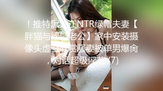 ！推特黑龙江NTR绿帽夫妻【胖猫与绿帽老公】家中安装摄像头虚空欣赏骚妻被单男爆肏，对话超级淫荡 (7)