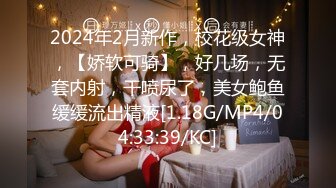 2024年2月新作，校花级女神，【娇软可骑】，好几场，无套内射，干喷尿了，美女鲍鱼缓缓流出精液[1.18G/MP4/04:33:39/KC]