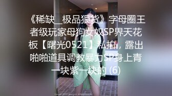 《稀缺__极品狠货》字母圈王者级玩家母狗女奴SP界天花板【曙光0521】私拍，露出啪啪道具调教暴力SP身上青一块紫一块的 (6)