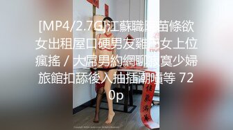 [MP4/2.7G]江蘇職院苗條欲女出租屋口硬男友雞巴女上位瘋搖／大屌男約網聊寂寞少婦旅館扣舔後入抽插潮噴等 720p