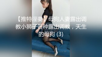 【推特淫妻】母狗人妻露出调教小狮子各种露出调教，天生的母狗 (3)